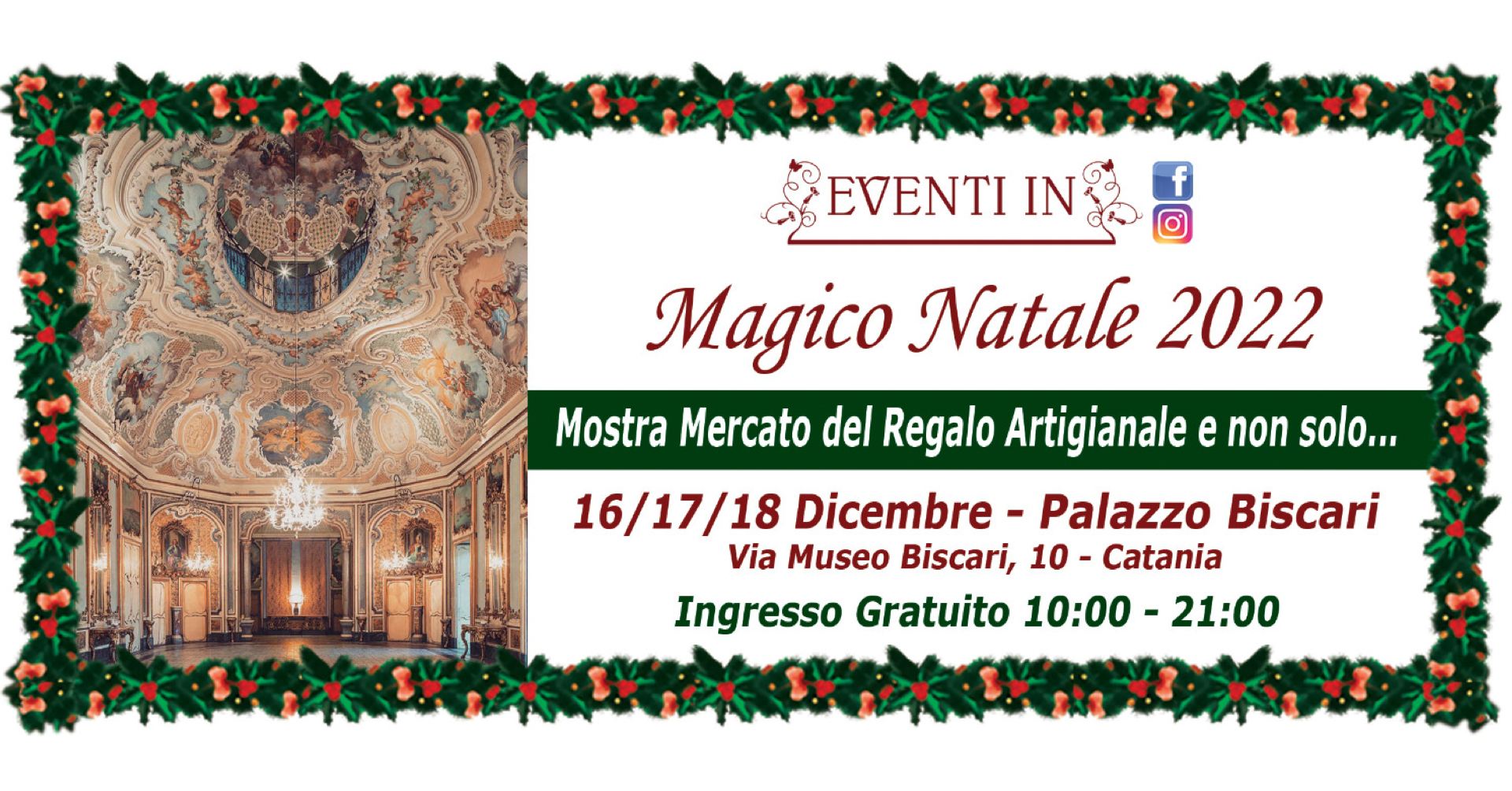 Natale 2022 in Sicilia - casa di Babbo Natale e mercatini
